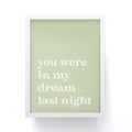 April Lane Art Green Dream I Framed Mini Art Print