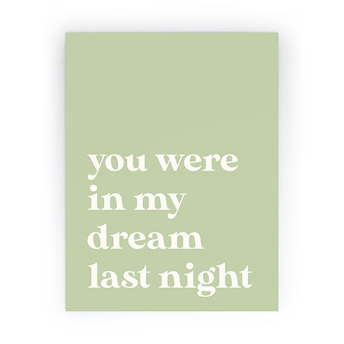 April Lane Art Green Dream I Mini Art Print