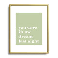 April Lane Art Green Dream I Metal Framed Art Print