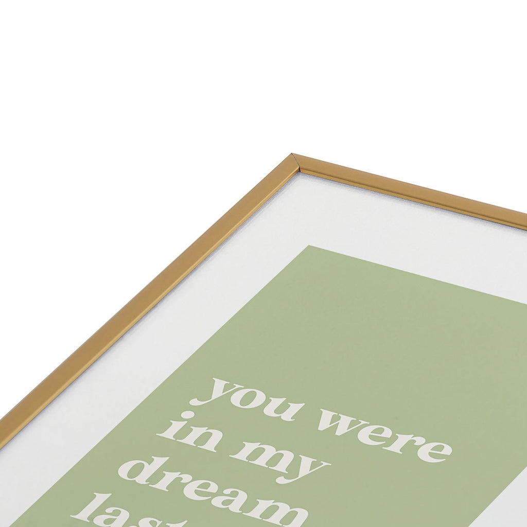 April Lane Art Green Dream I Metal Framed Art Print