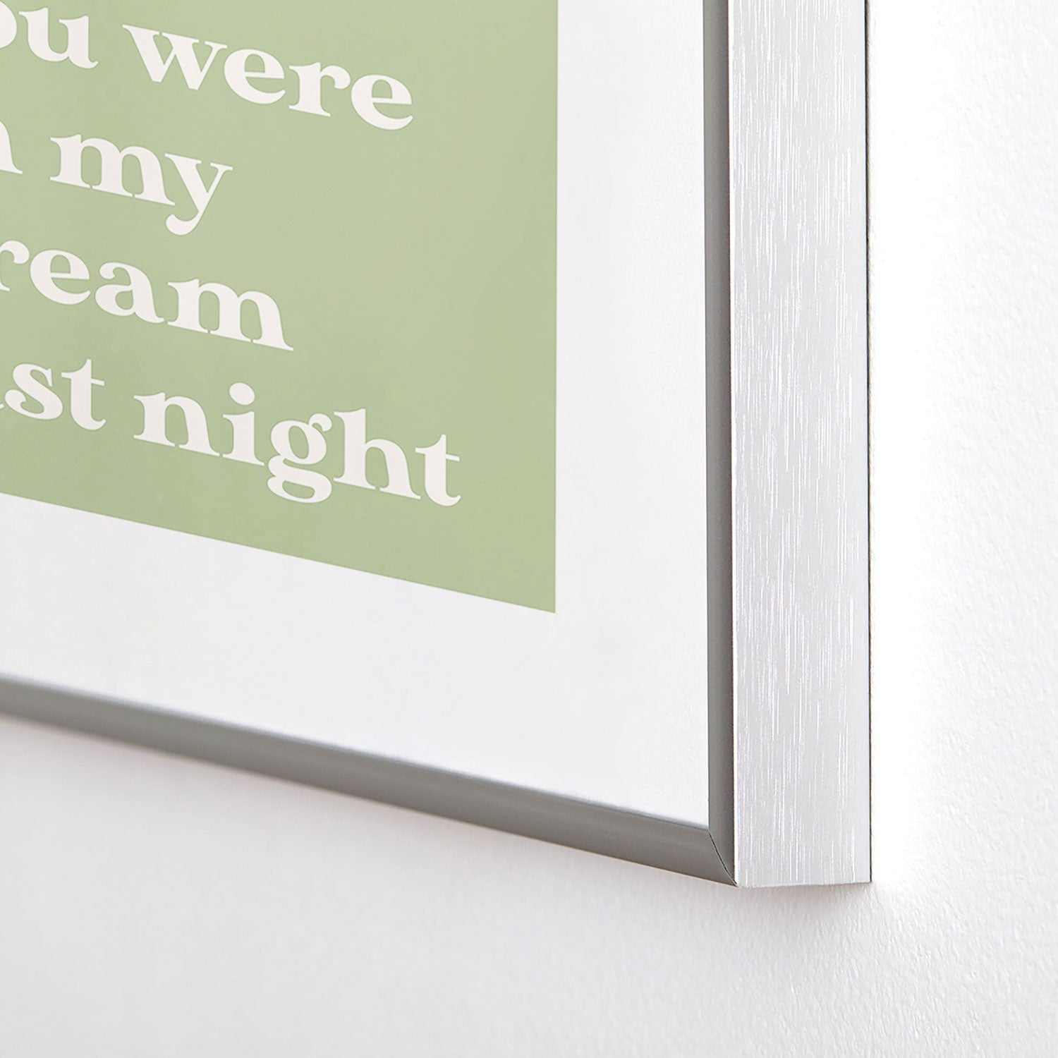 April Lane Art Green Dream I Metal Framed Art Print