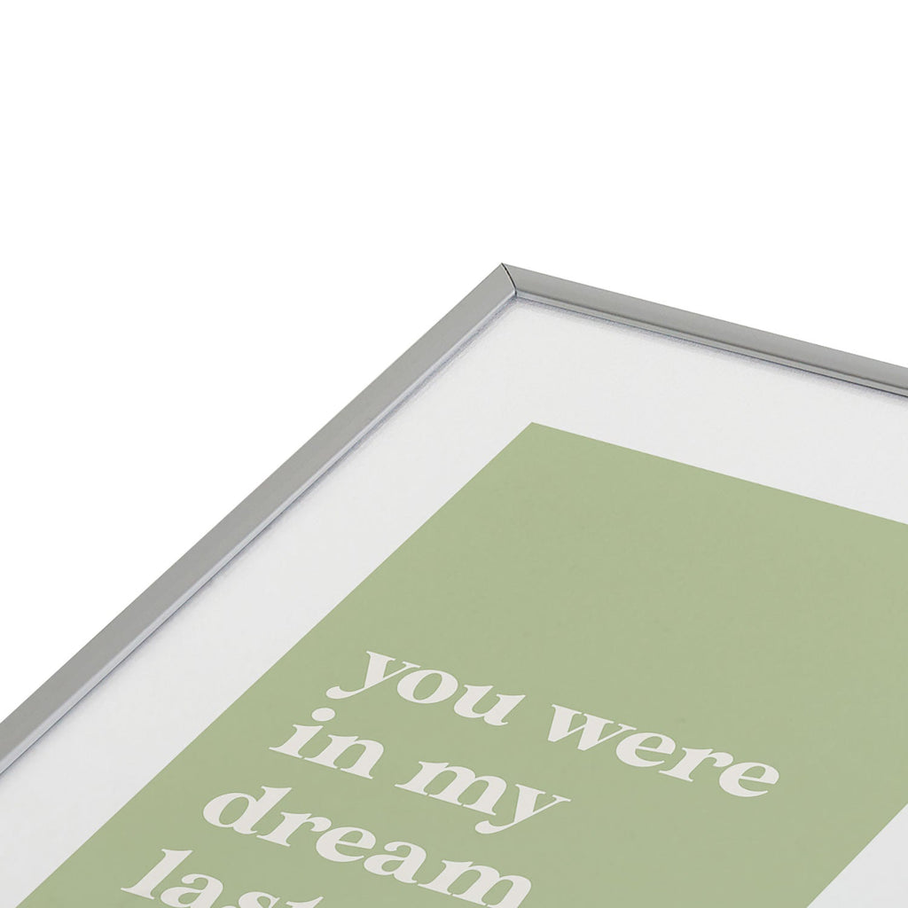 April Lane Art Green Dream I Metal Framed Art Print