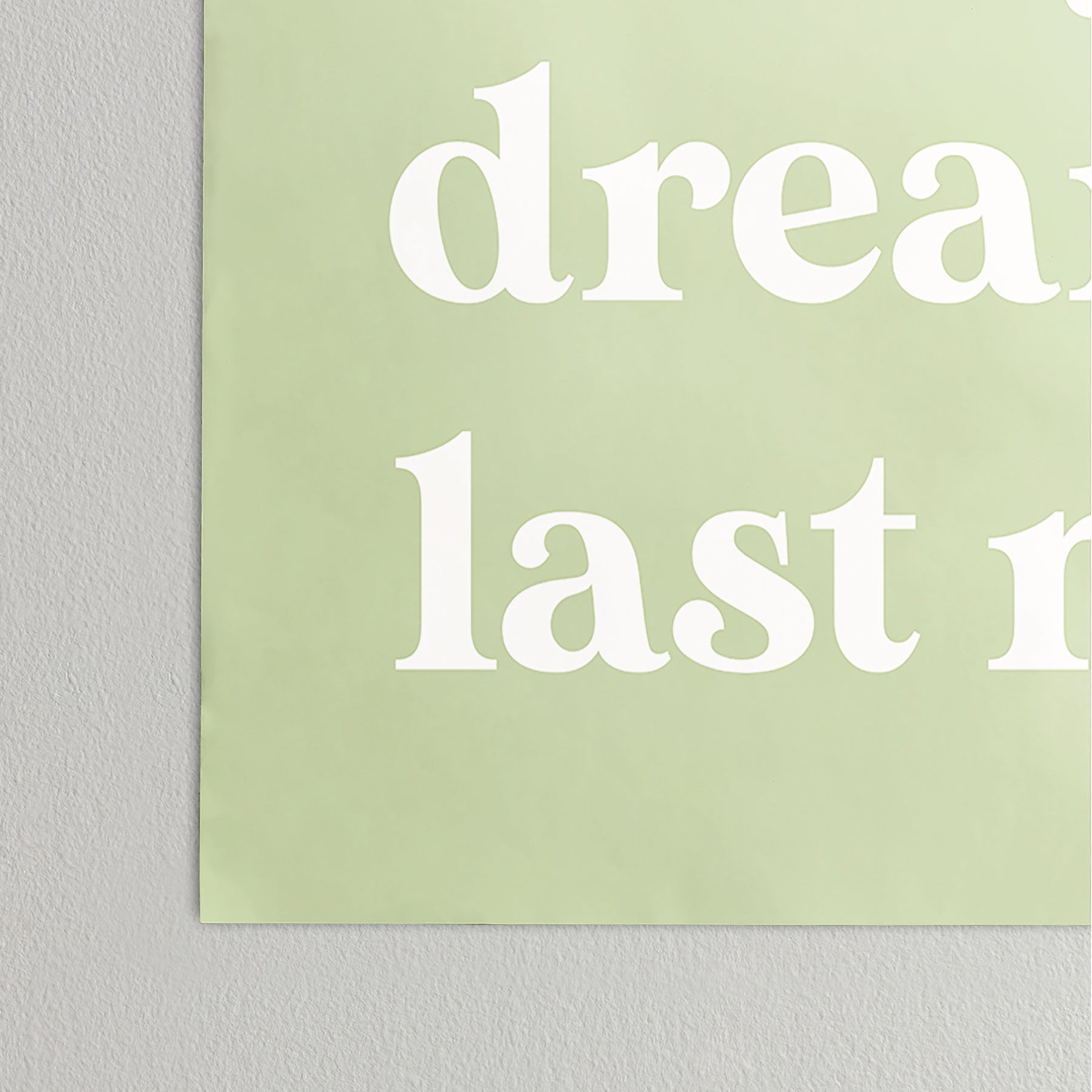 April Lane Art Green Dream I Poster