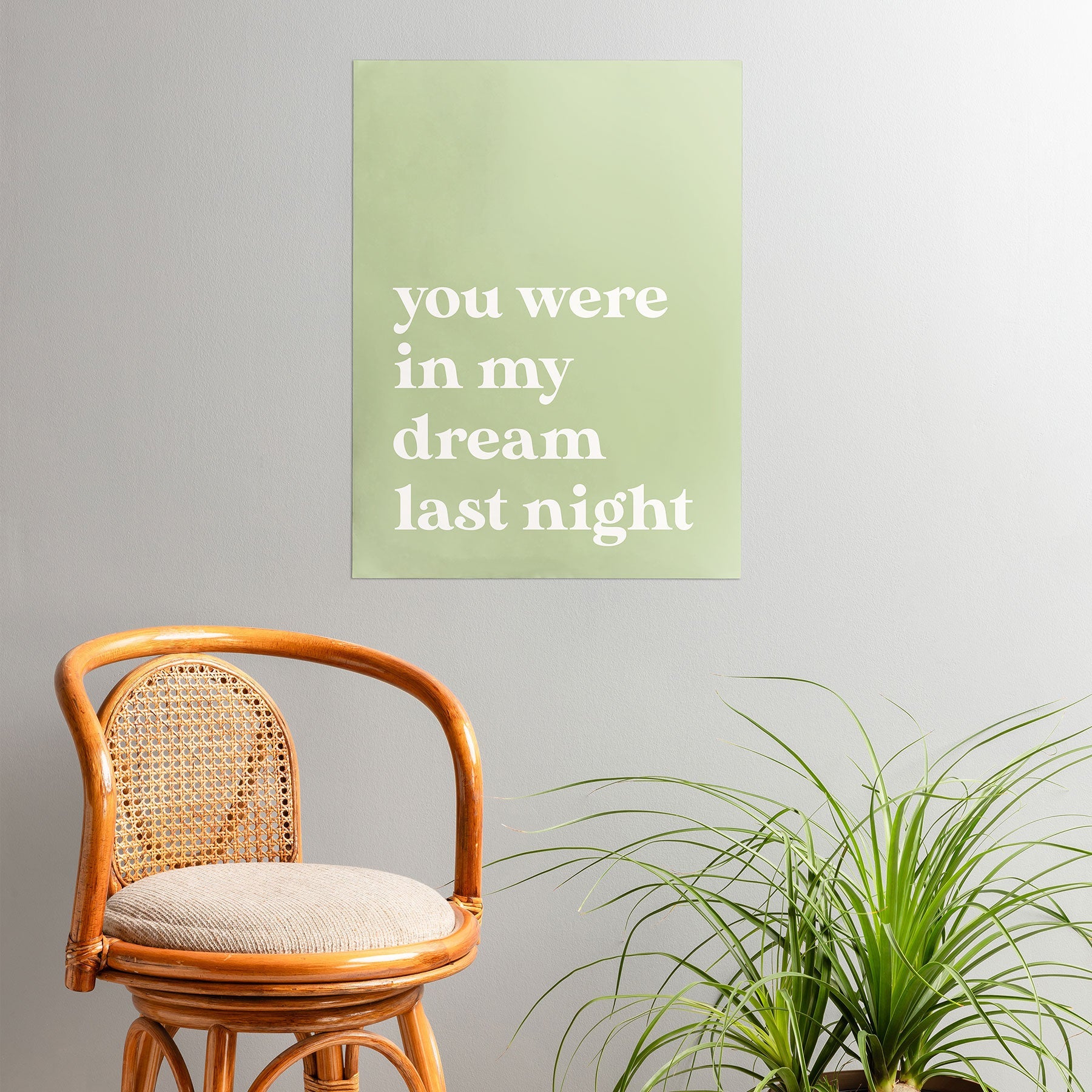 April Lane Art Green Dream I Poster