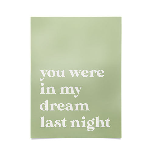 April Lane Art Green Dream I Poster