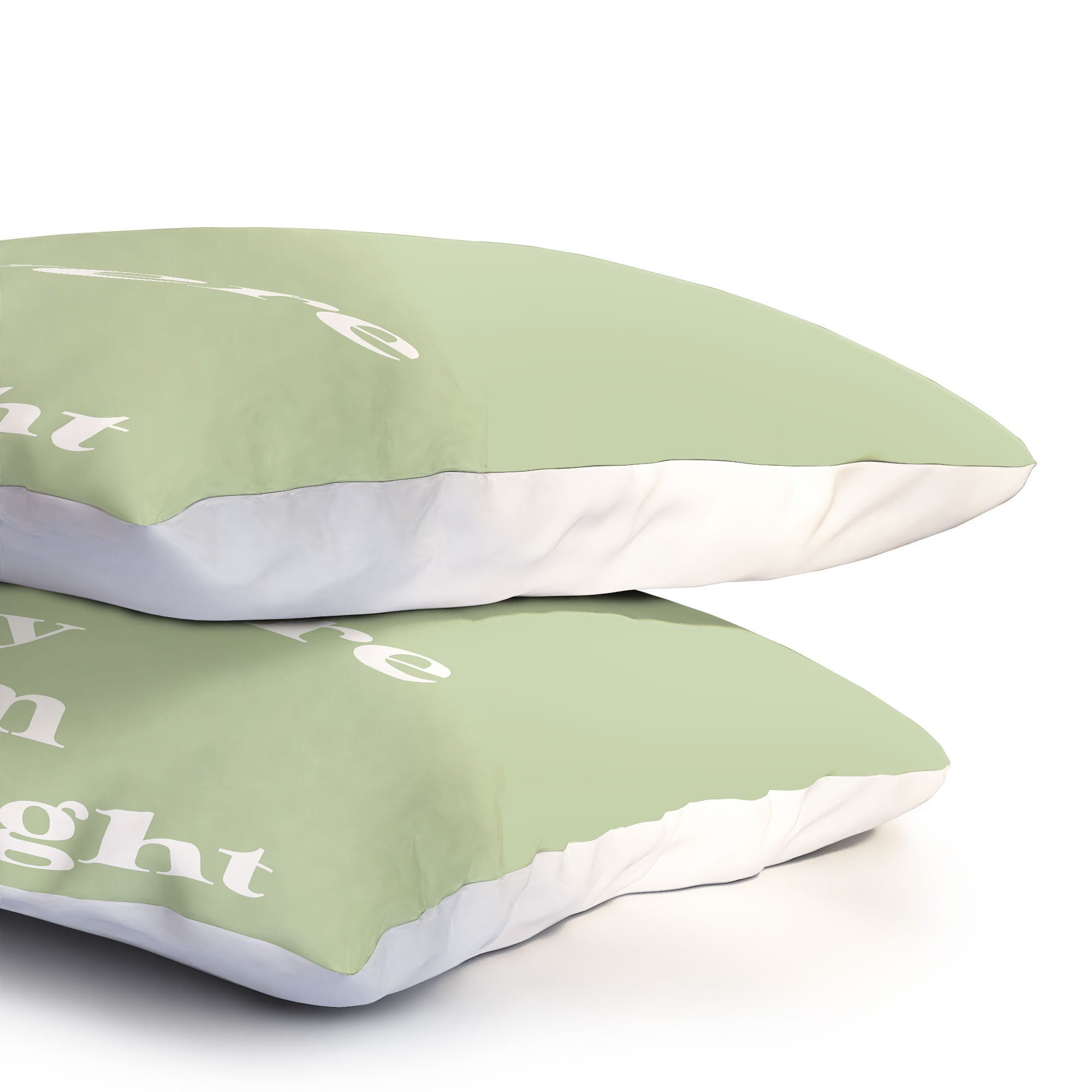 April Lane Art Green Dream I Pillow Shams