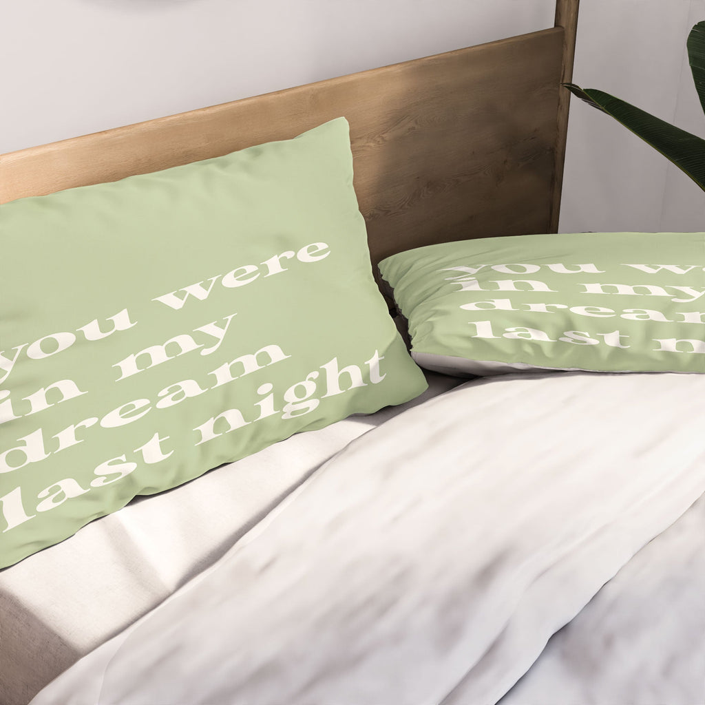 April Lane Art Green Dream I Pillow Shams