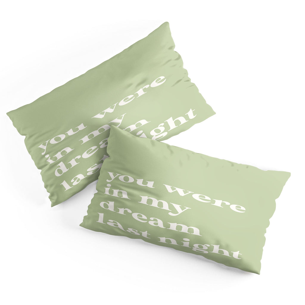 April Lane Art Green Dream I Pillow Shams
