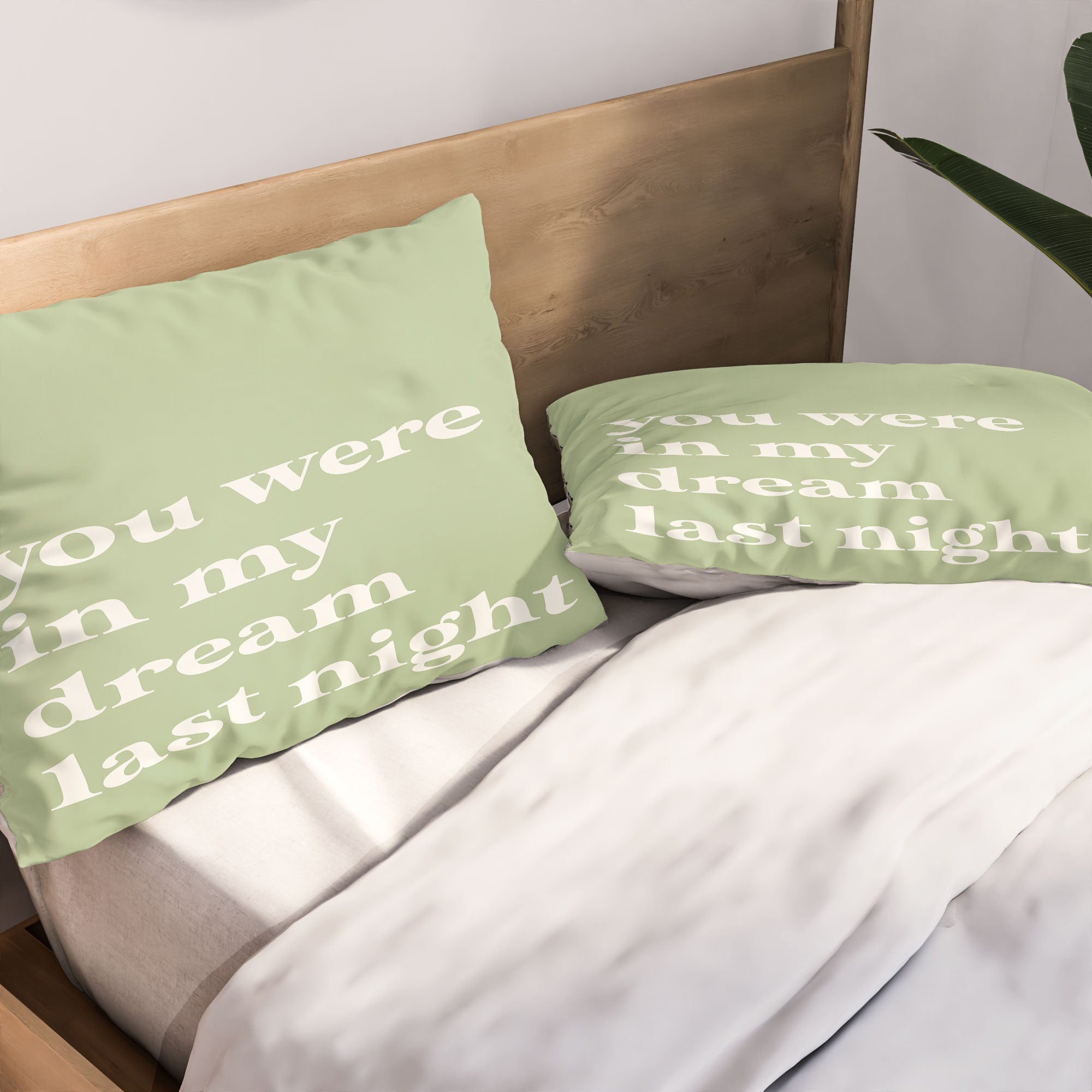 April Lane Art Green Dream I Pillow Shams