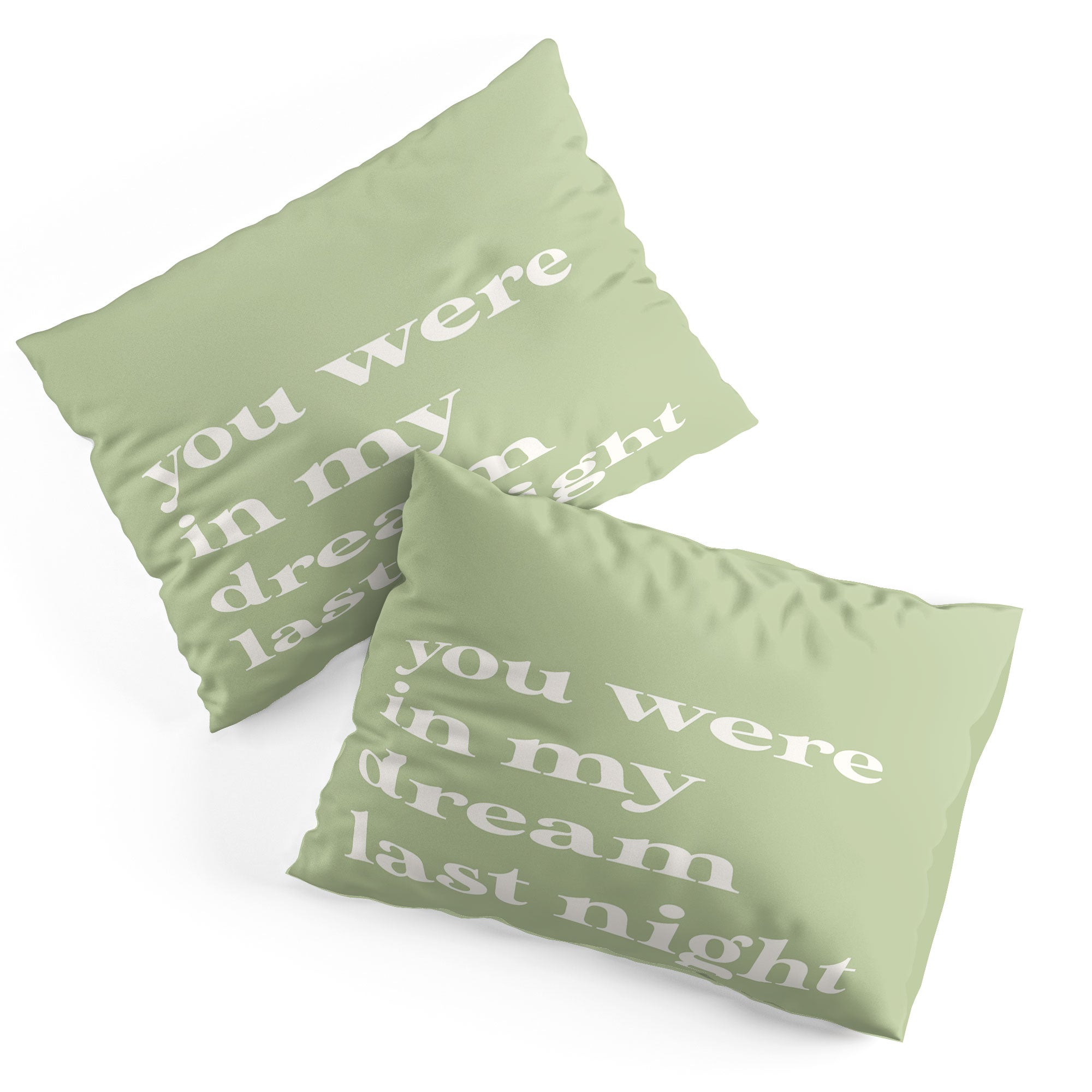 April Lane Art Green Dream I Pillow Shams