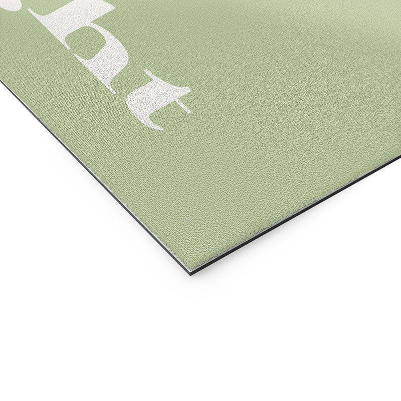 April Lane Art Green Dream I Welcome Mat