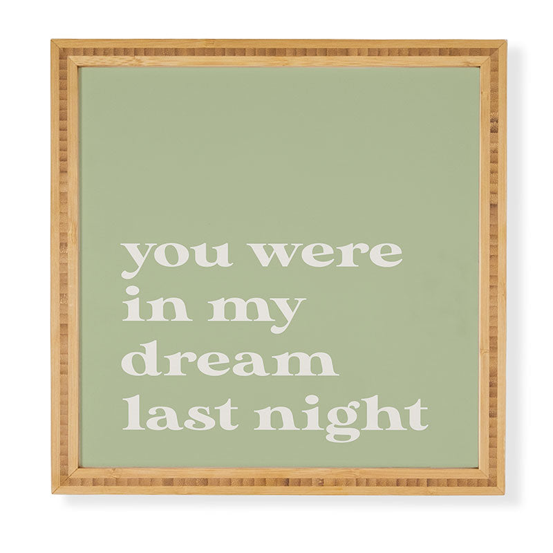 April Lane Art Green Dream I Framed Wall Art