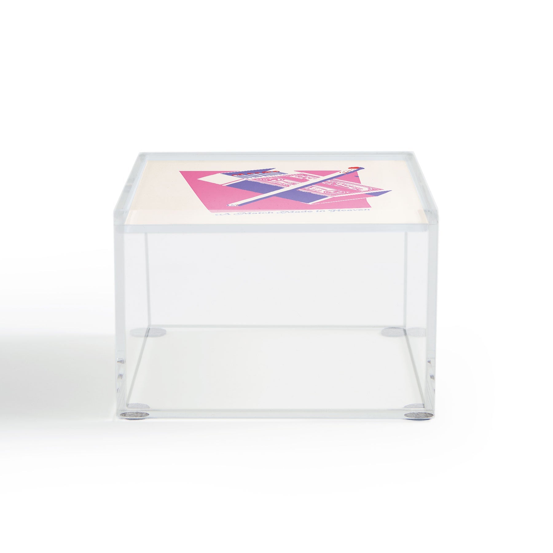 April Lane Art Matchbox Acrylic Box