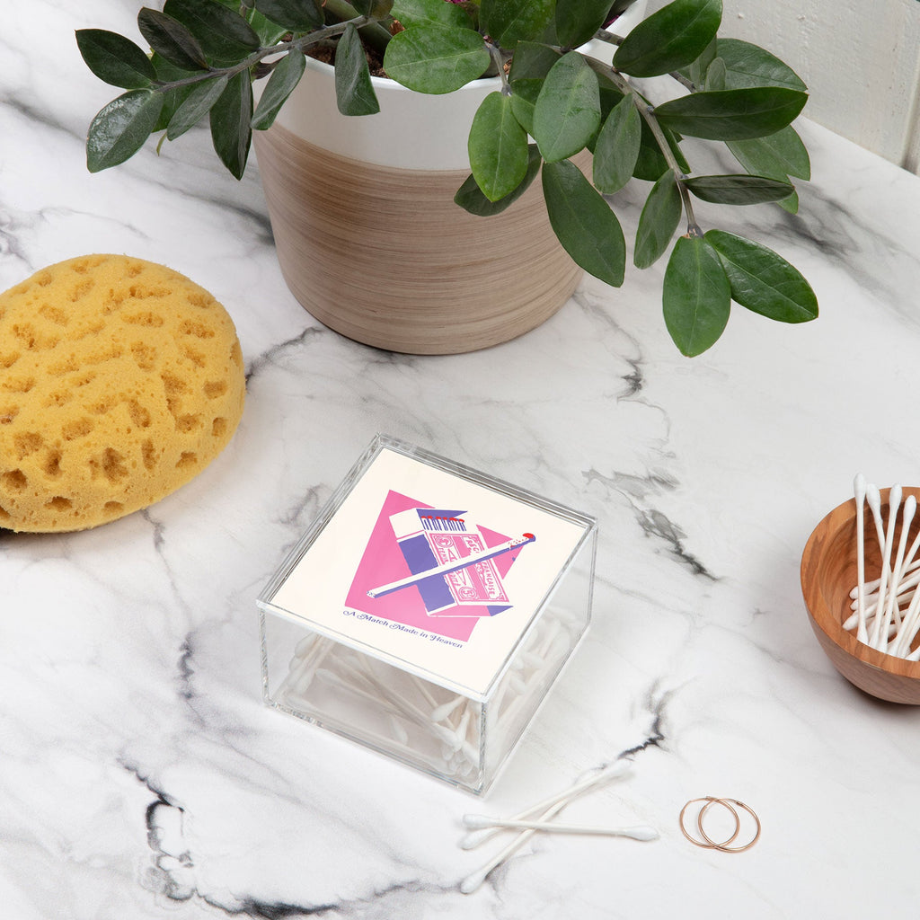 April Lane Art Matchbox Acrylic Box