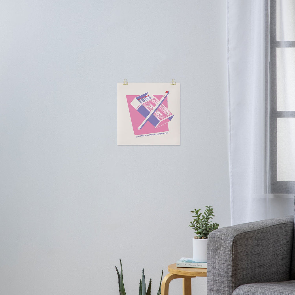 April Lane Art Matchbox Art Print