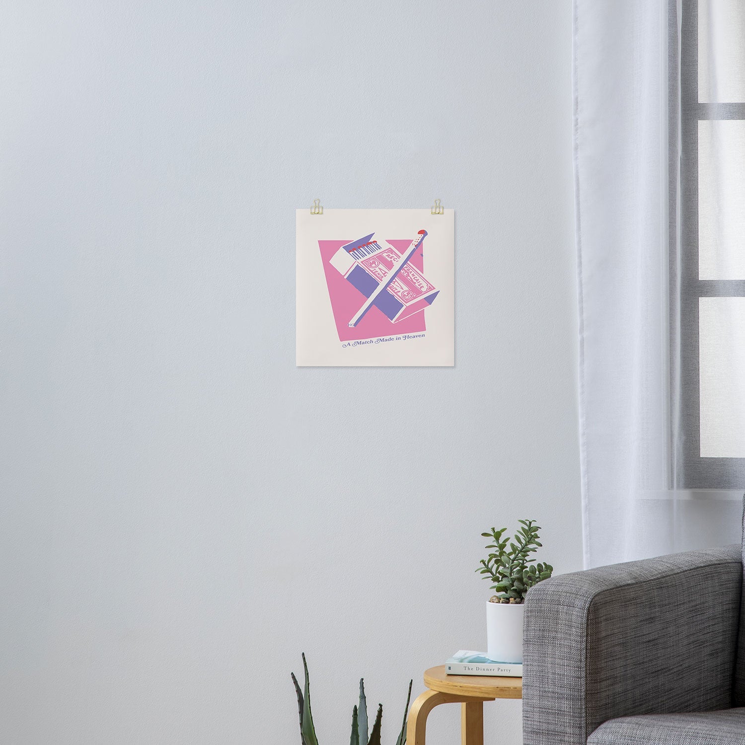 April Lane Art Matchbox Art Print
