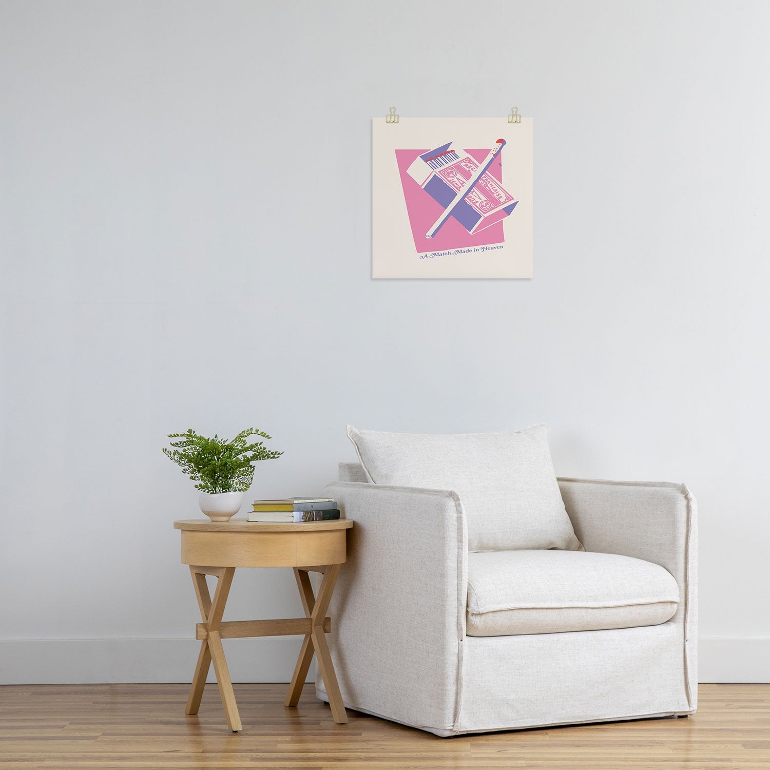 April Lane Art Matchbox Art Print
