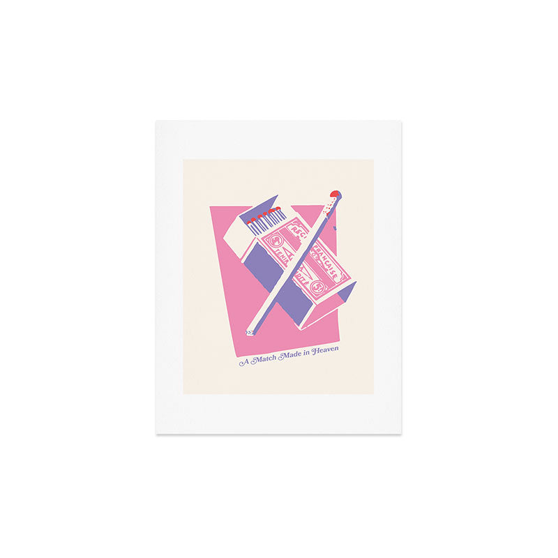 April Lane Art Matchbox Art Print