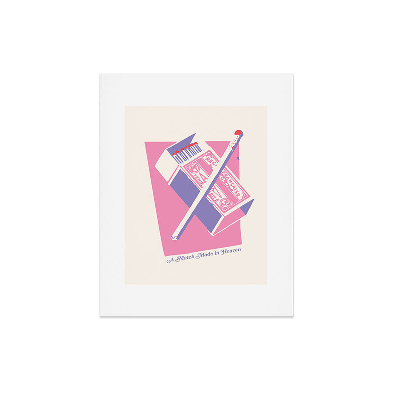 April Lane Art Matchbox Art Print