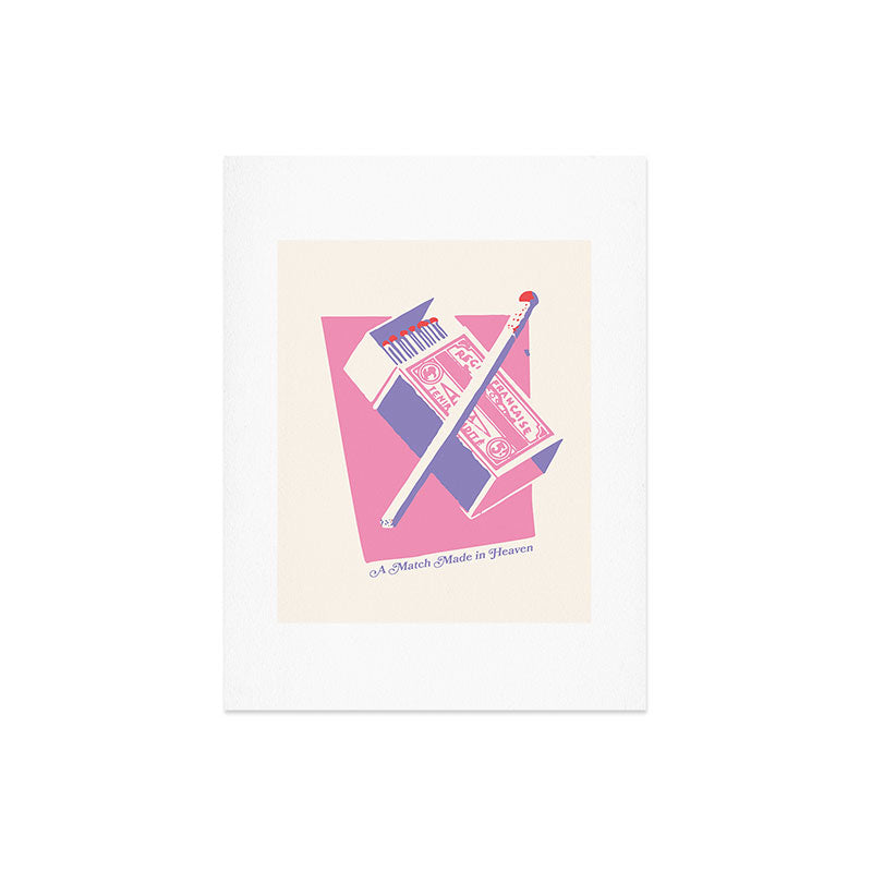 April Lane Art Matchbox Art Print