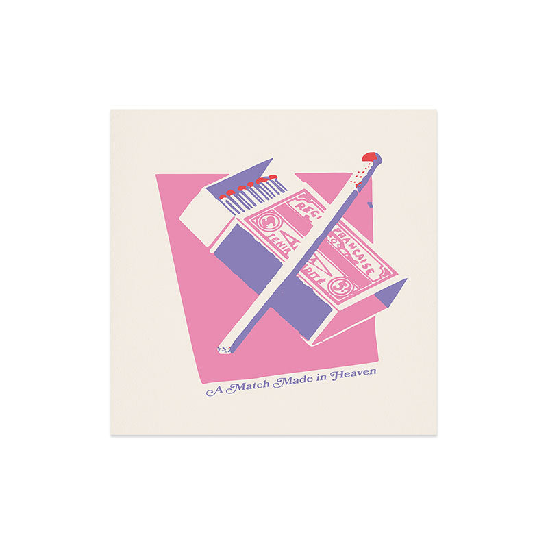 April Lane Art Matchbox Art Print