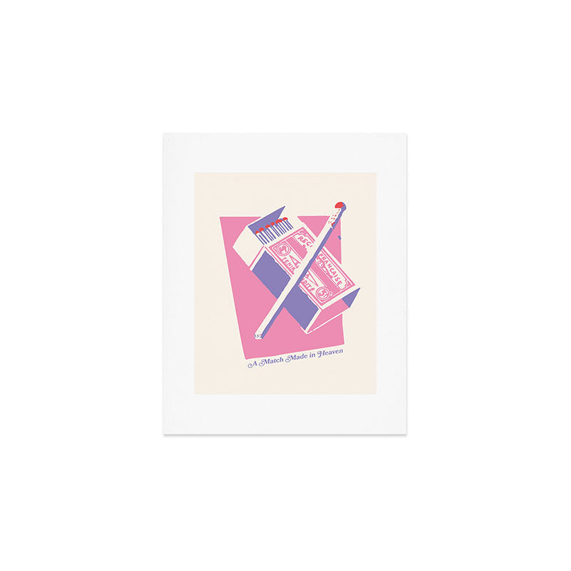 April Lane Art Matchbox Art Print