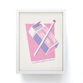 April Lane Art Matchbox Framed Mini Art Print