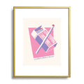 April Lane Art Matchbox Metal Framed Art Print