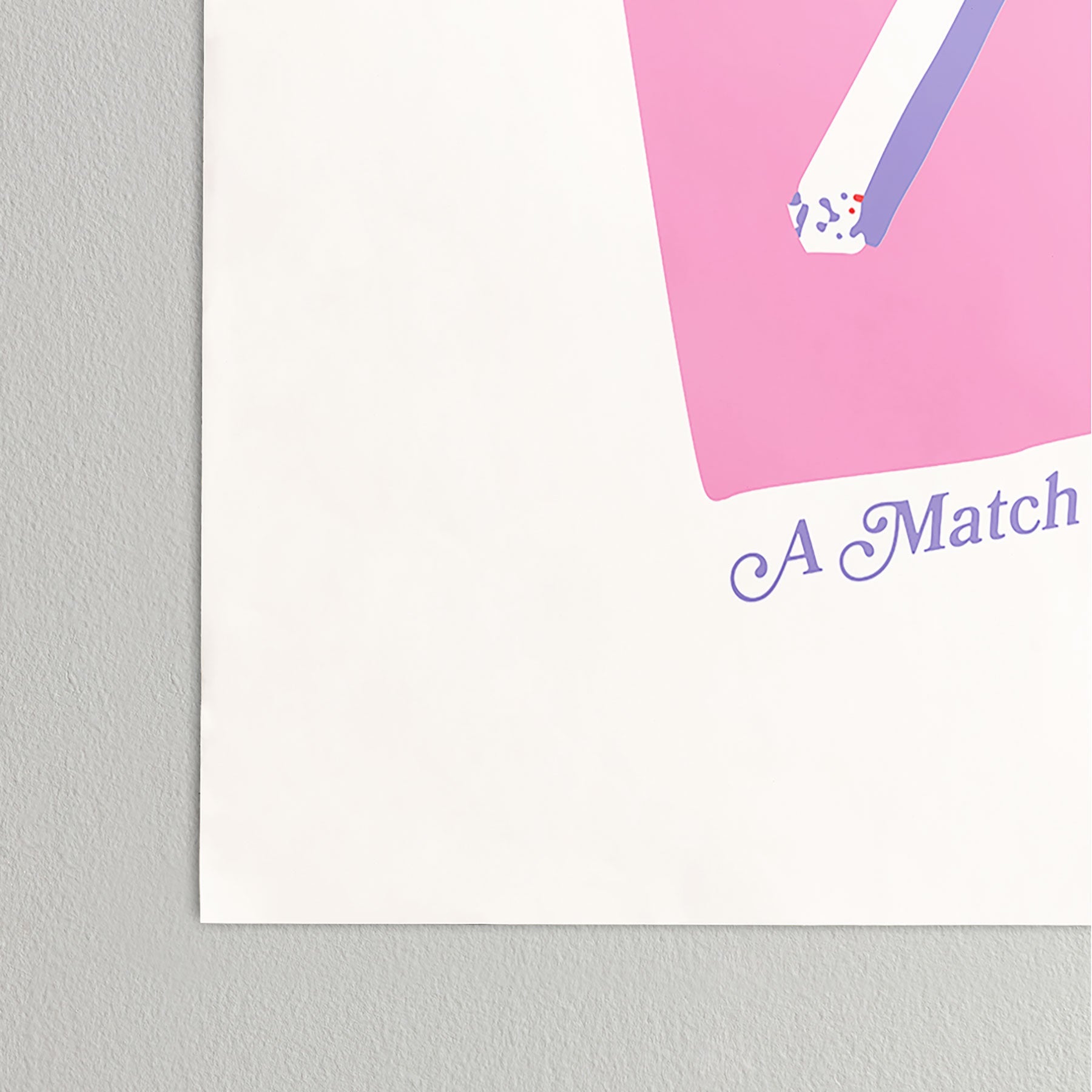 April Lane Art Matchbox Poster