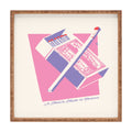 April Lane Art Matchbox Square Tray