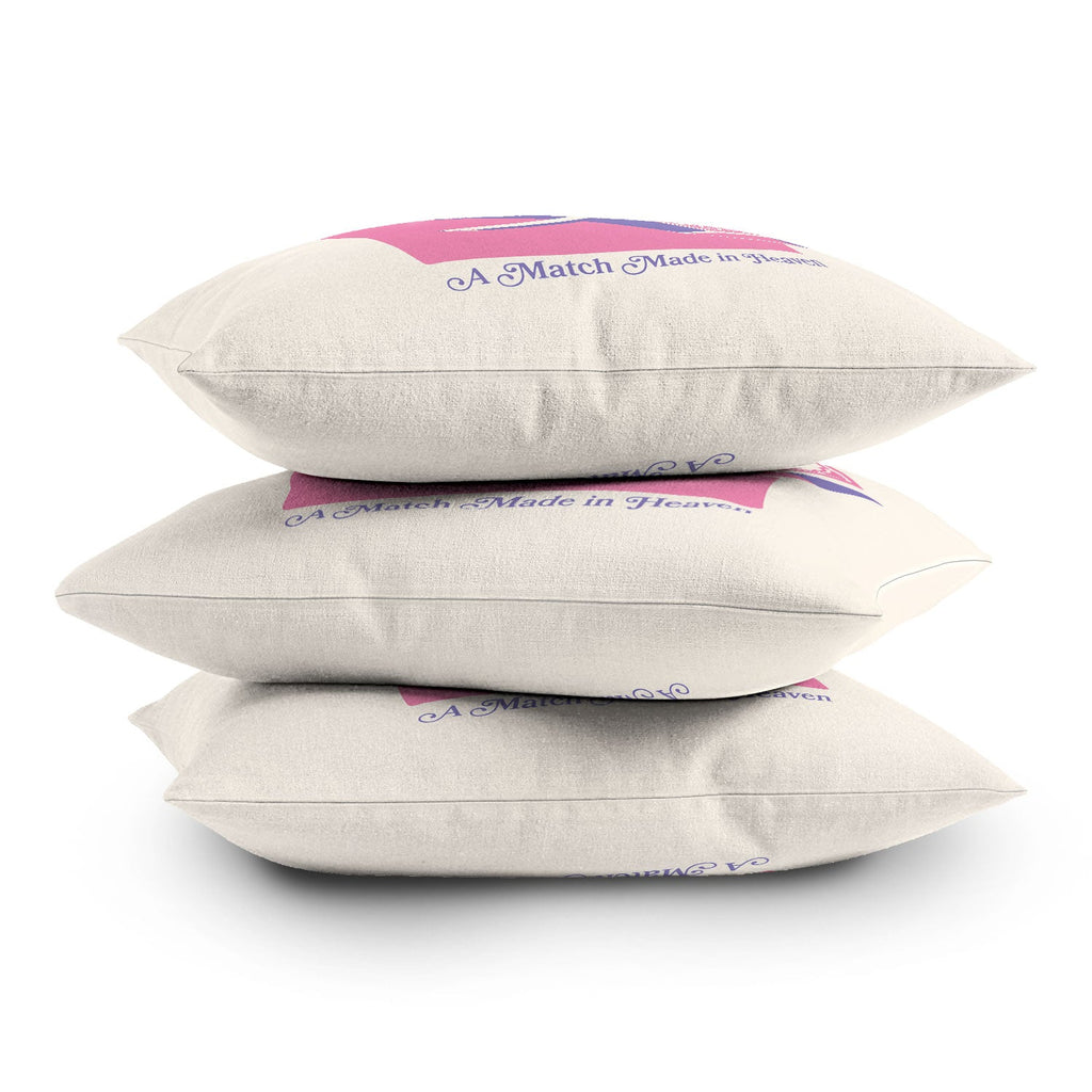April Lane Art Matchbox Outdoor Throw Pillow