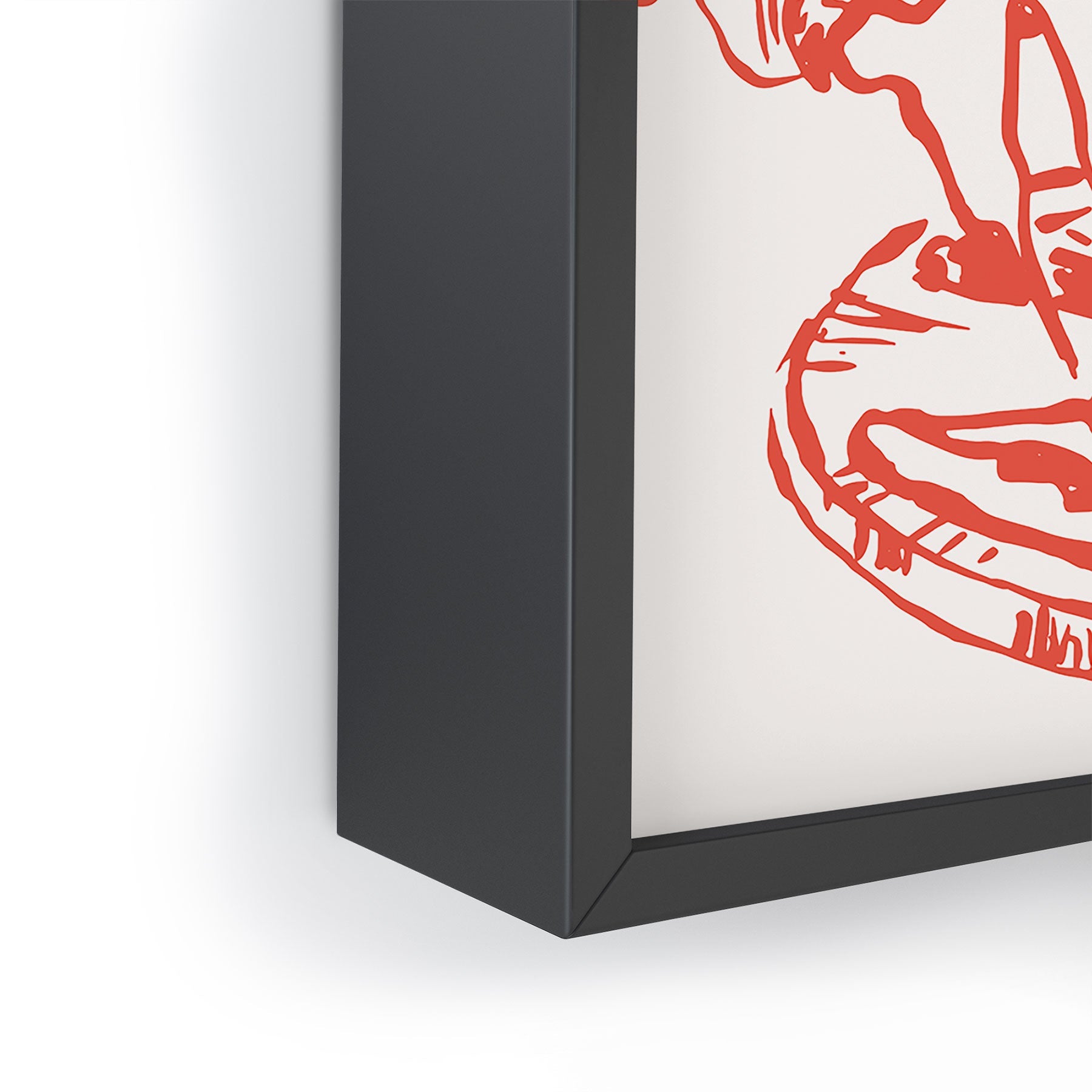 April Lane Art Pizza Club Framed Mini Art Print