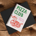 April Lane Art Pizza Club Spiral Notebook