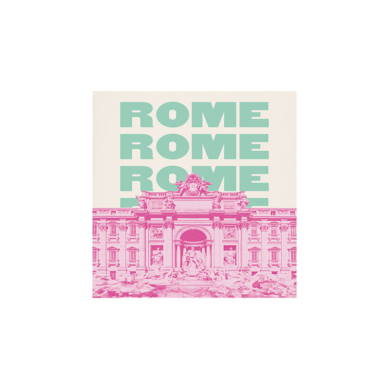 April Lane Art Rome Trevi Fountain Art Print