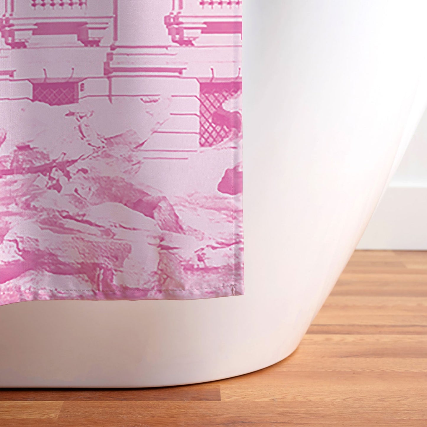 April Lane Art Rome Trevi Fountain Shower Curtain
