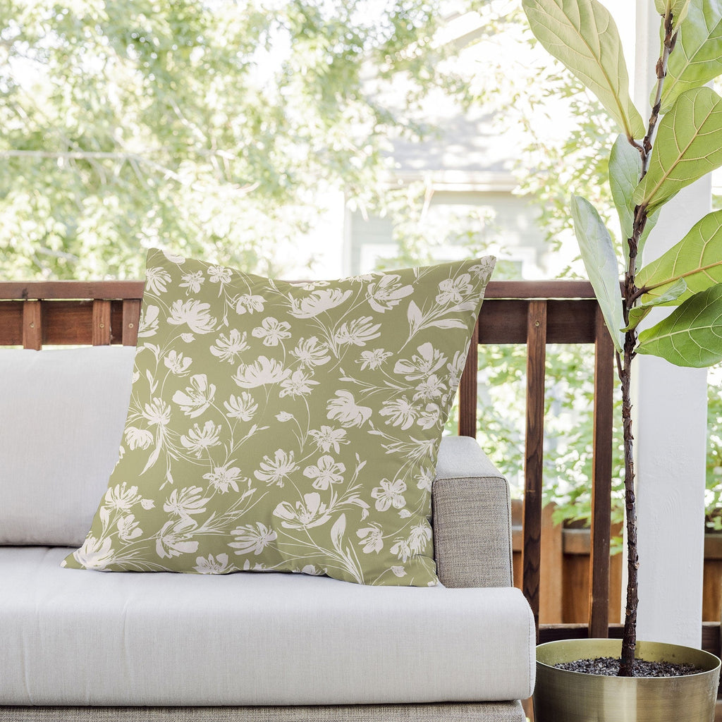 Gabriela Fuente Martine Outdoor Throw Pillow