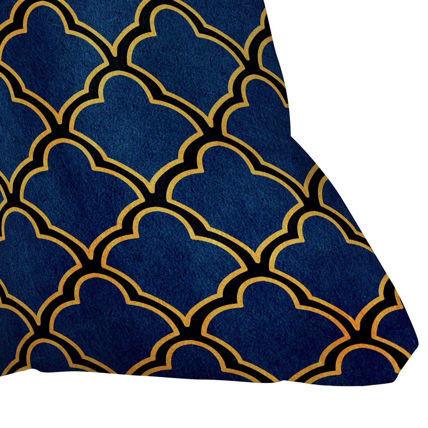 Arcturus Quatrefoil Outdoor Throw Pillow