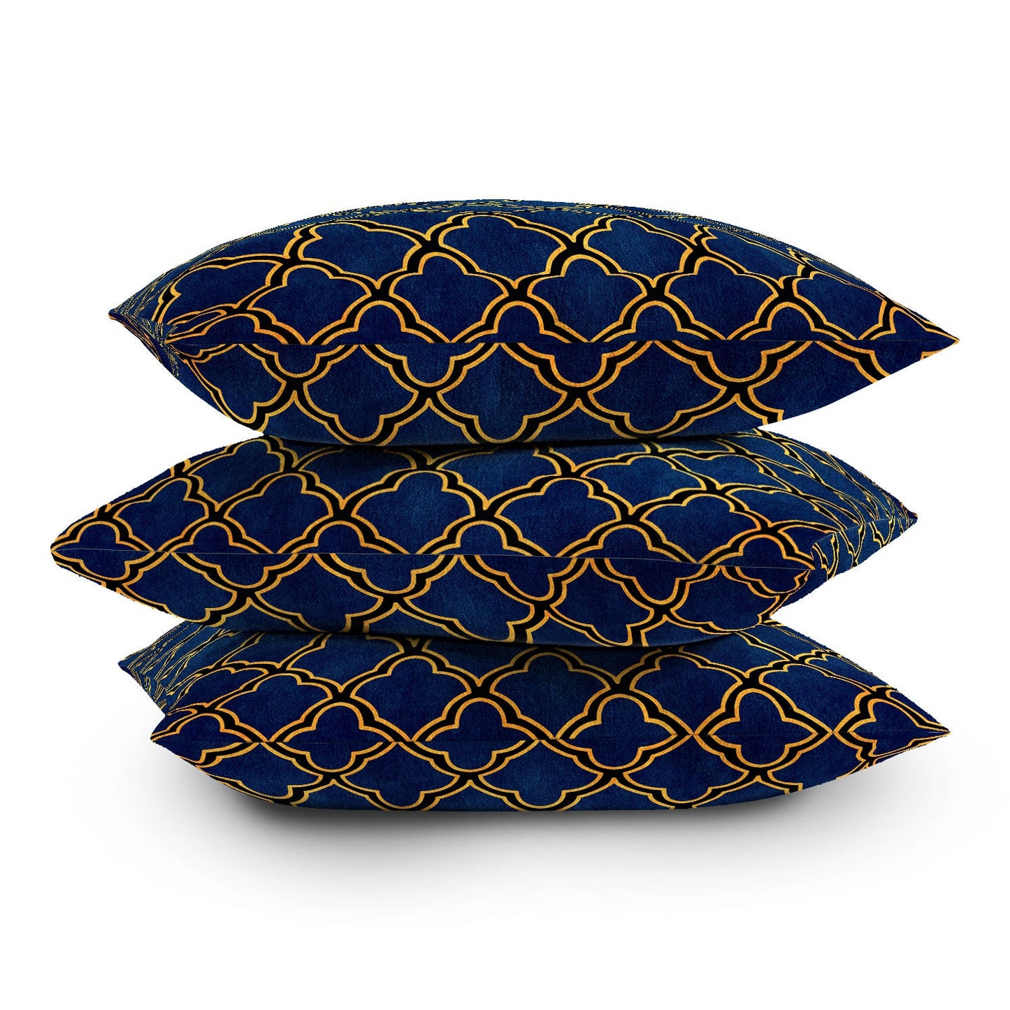Arcturus Quatrefoil Outdoor Throw Pillow