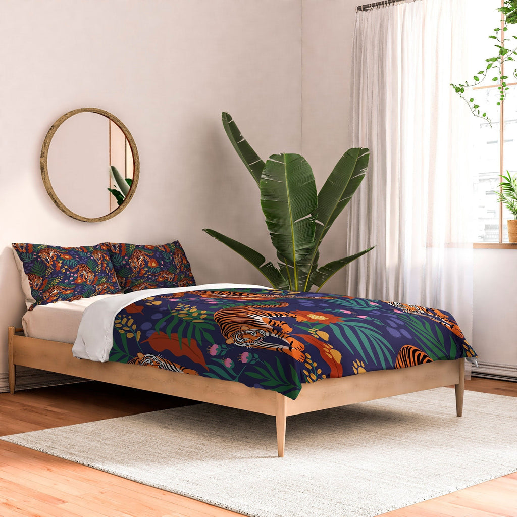 Design by Spark Tiger of the Glorious Jungle Comforter