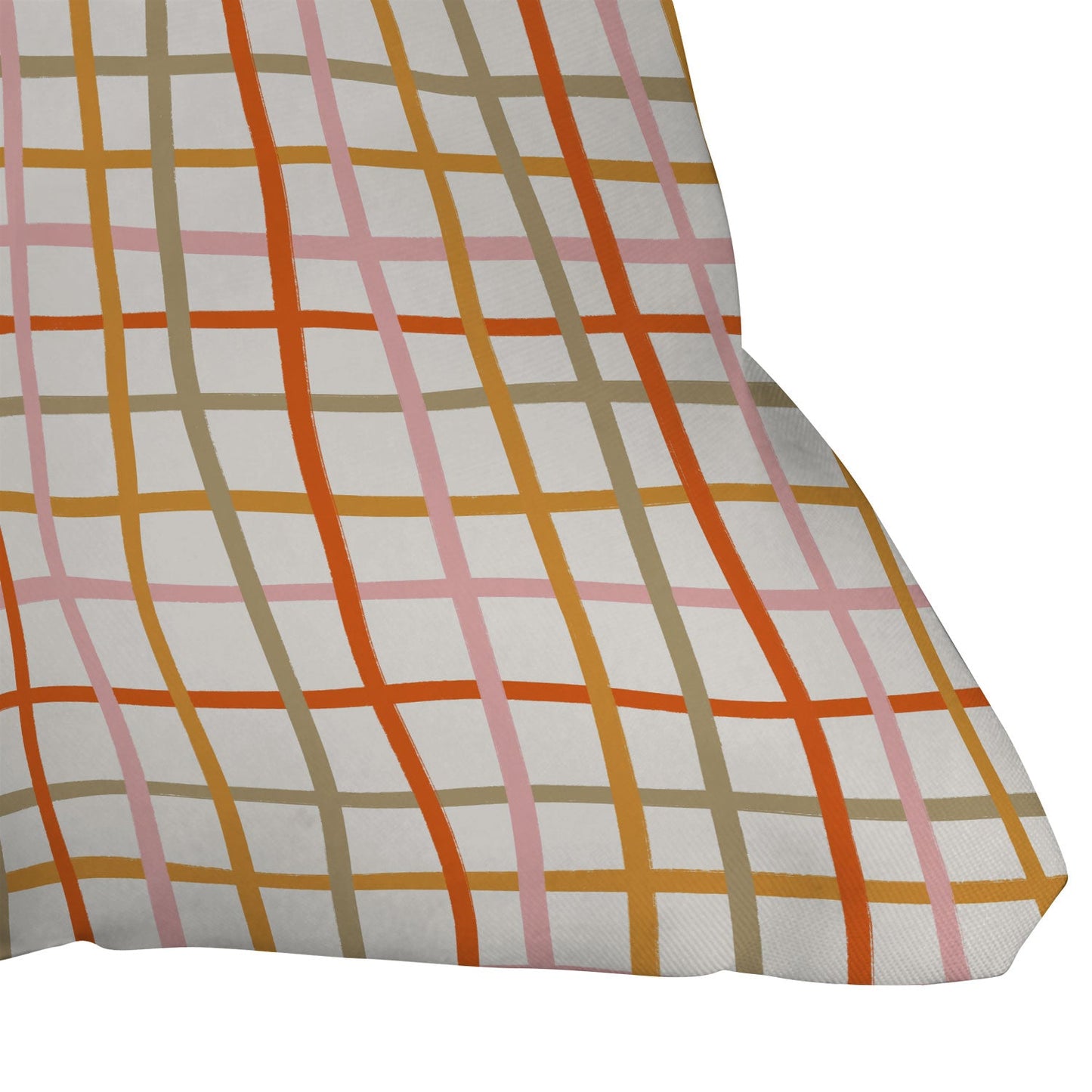 artyguava Weave Pattern Outdoor Throw Pillow