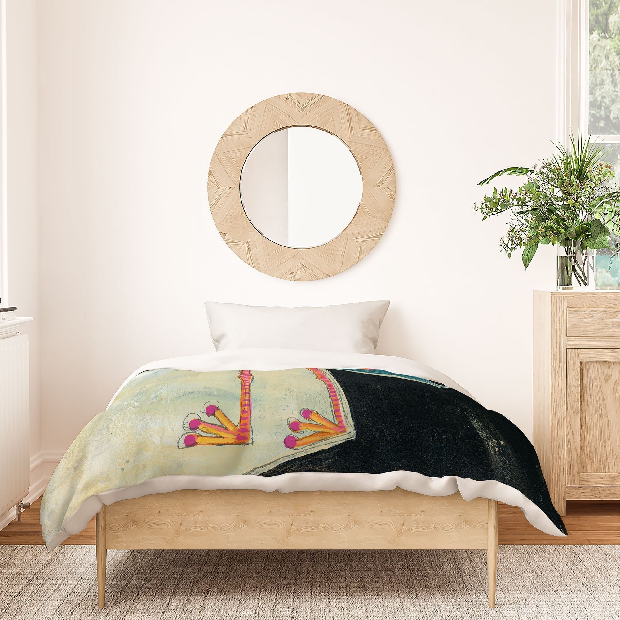 Sophia Buddenhagen On Patrol Duvet Cover