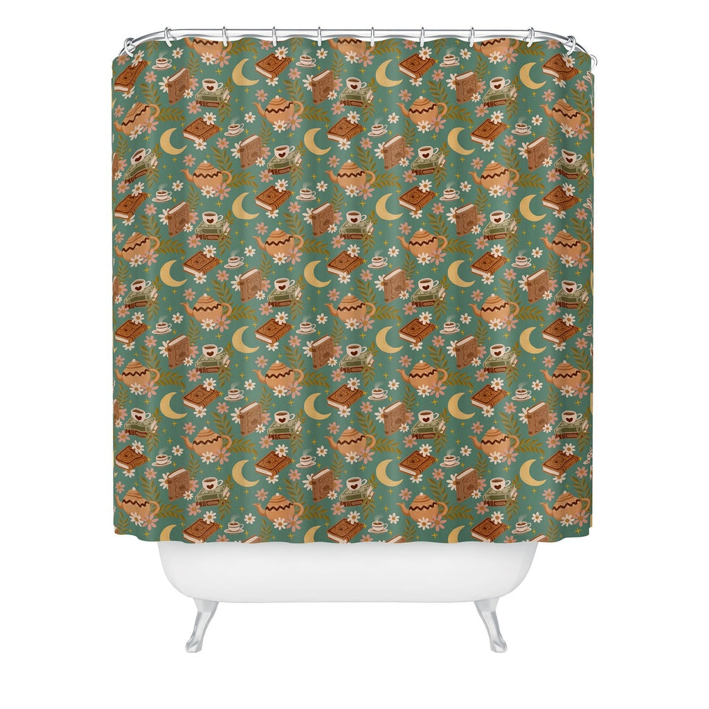 Avenie Moonlit Reading Nook I Shower Curtain