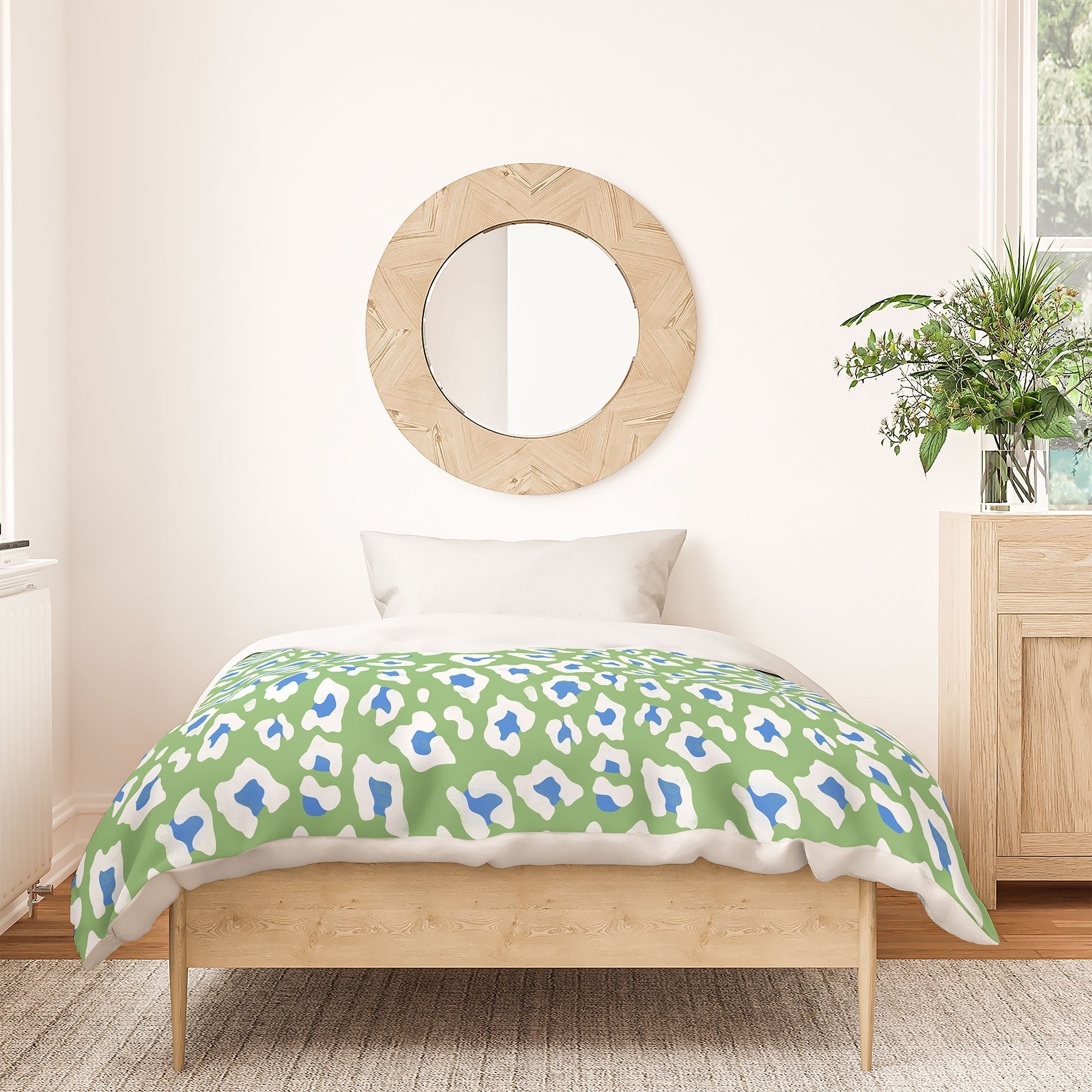 Avenie BR Cheetah Print Duvet Cover