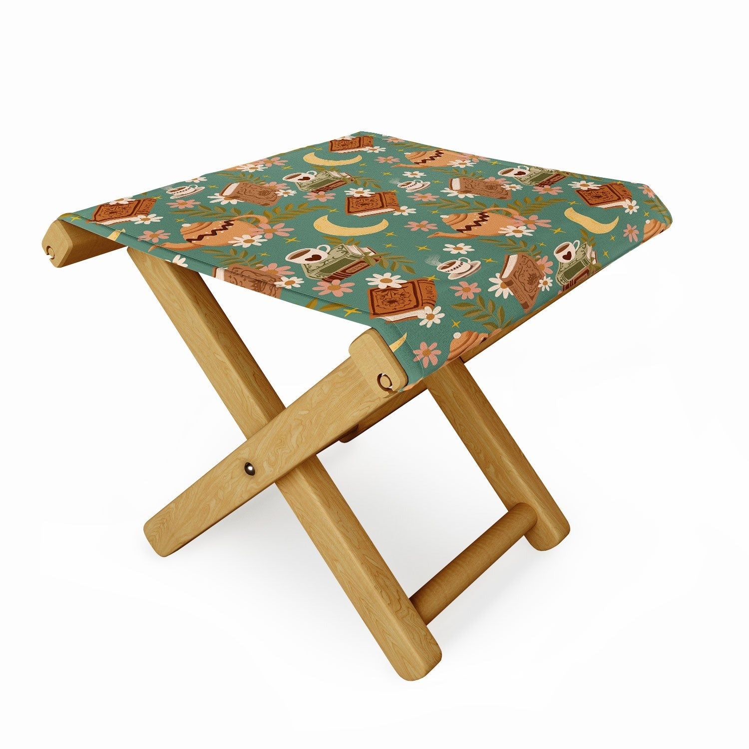 Avenie Moonlit Reading Nook I Folding Stool