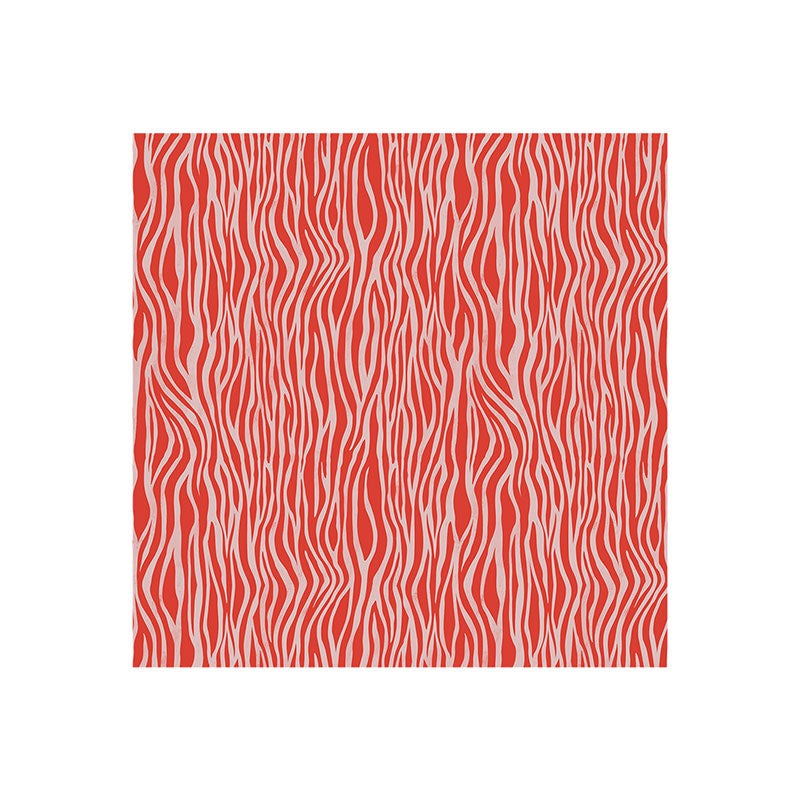 Avenie BR Red Zebra Stripe Art Print
