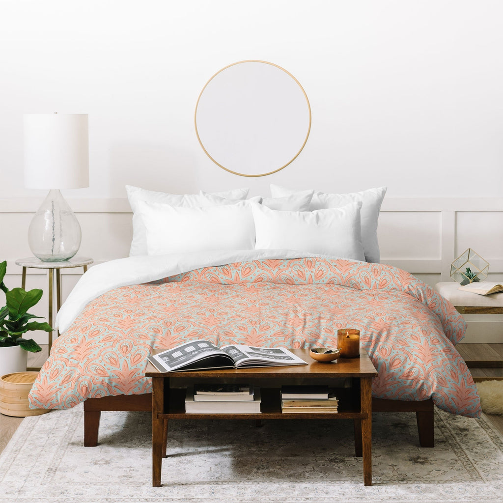 CoastL Studio Palm Scallop Duvet Cover