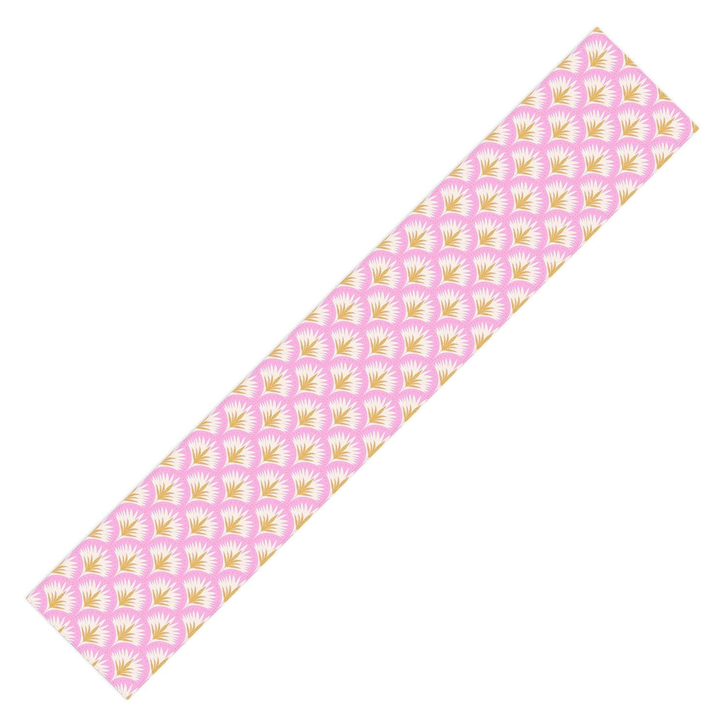 Jennifer Labre Pink Palmetto Table Runner