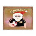 Design by Spark Sporty Soccer Santa Rectangular Tray