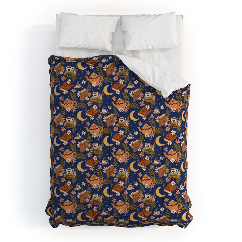 Avenie Moonlit Reading Nook II Comforter