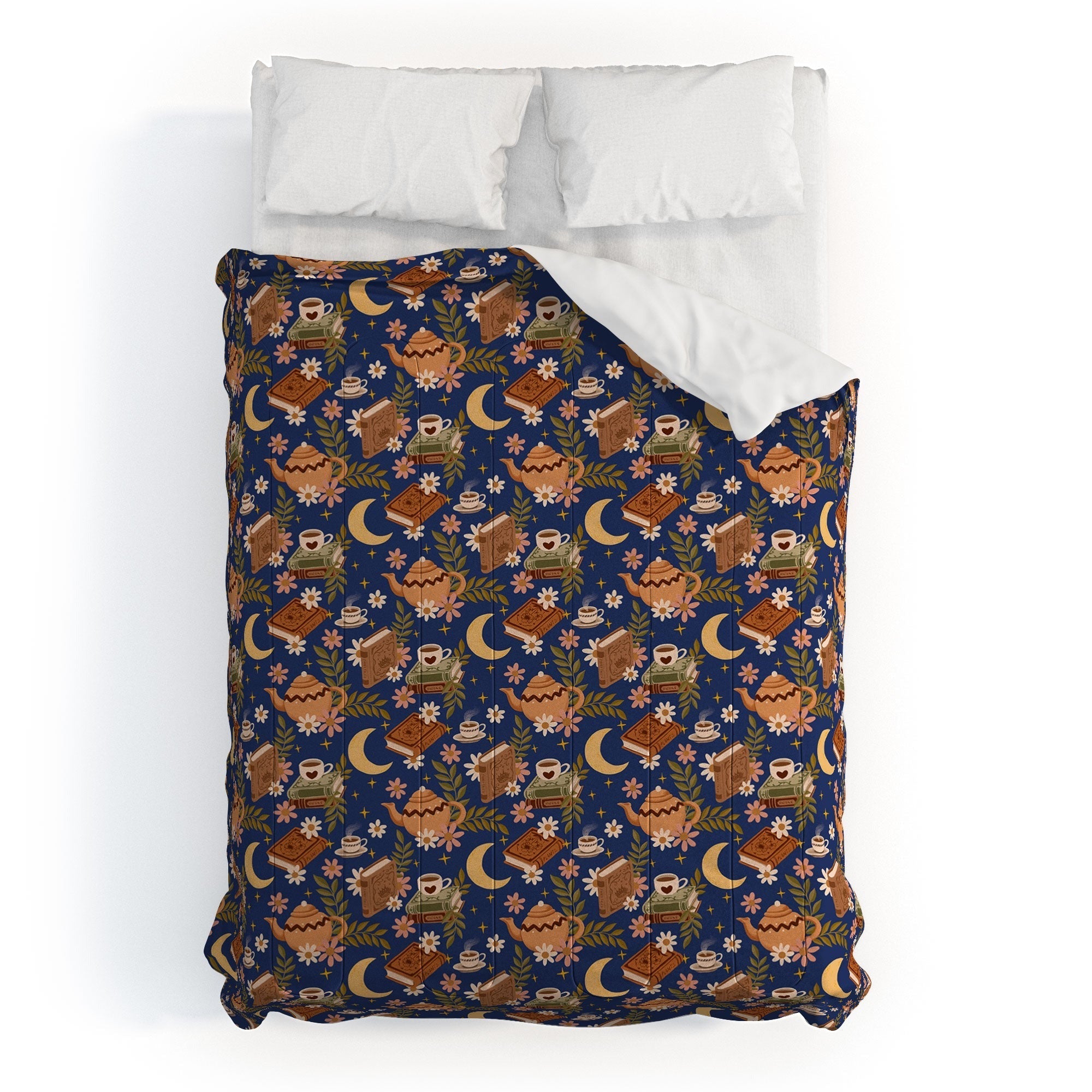 Avenie Moonlit Reading Nook II Comforter
